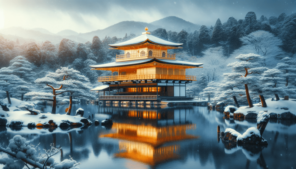 winter season in Kyoto, Japan