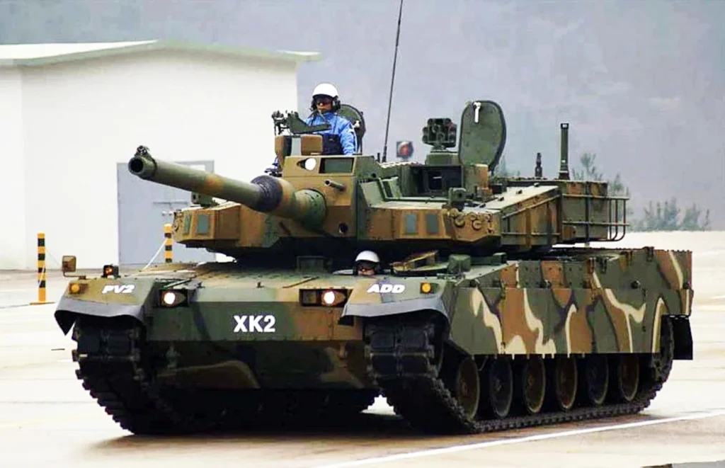 Military Tanks K2 Black Panther (South Korea)
