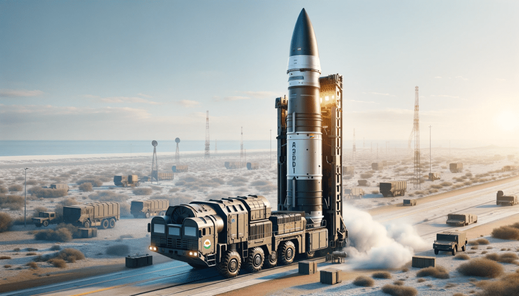 Missile Launchers India's Agni-V
