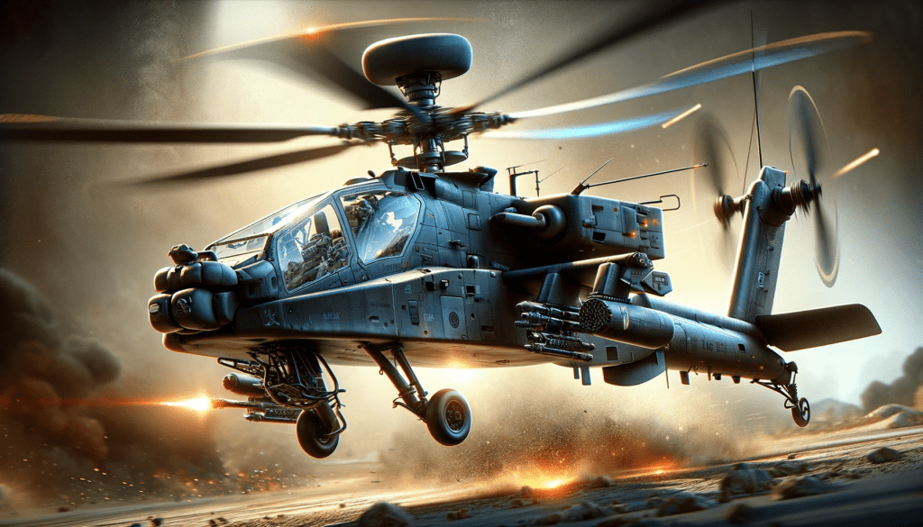 Helicopter Fighters AH-64 Apache