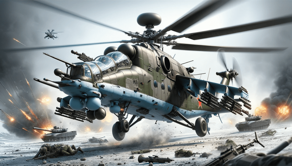 Helicopter Fighters Mil Mi-28