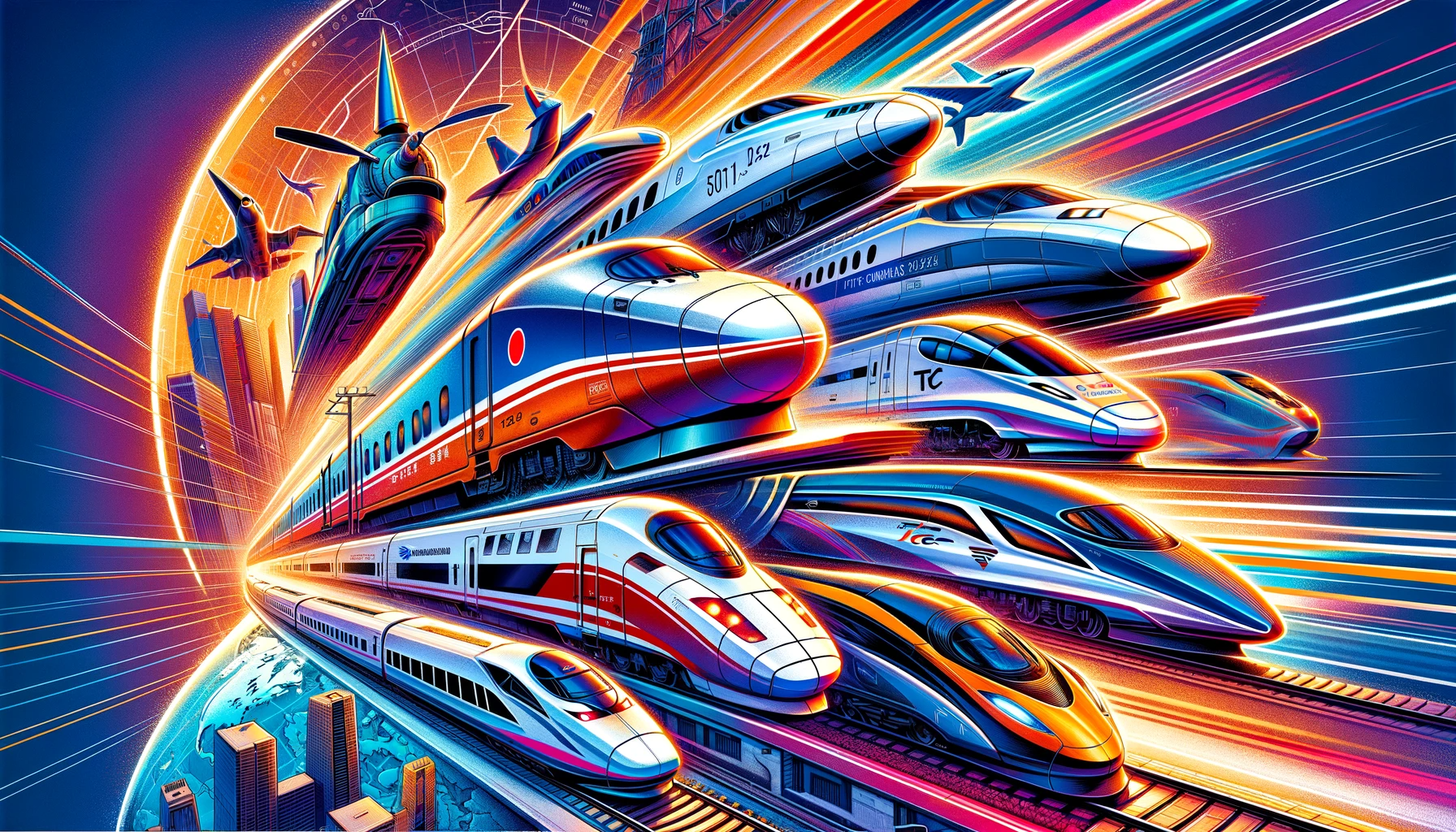 TOP 7 fastest high-speed trains in the world