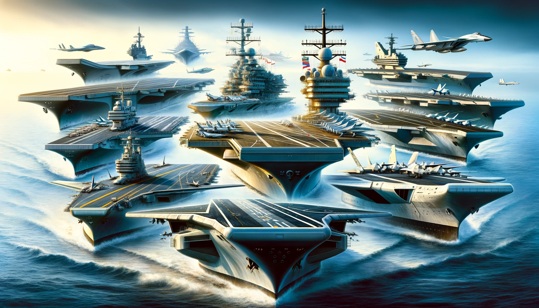 Top 7 Most Powerful Aircraft Carriers in World