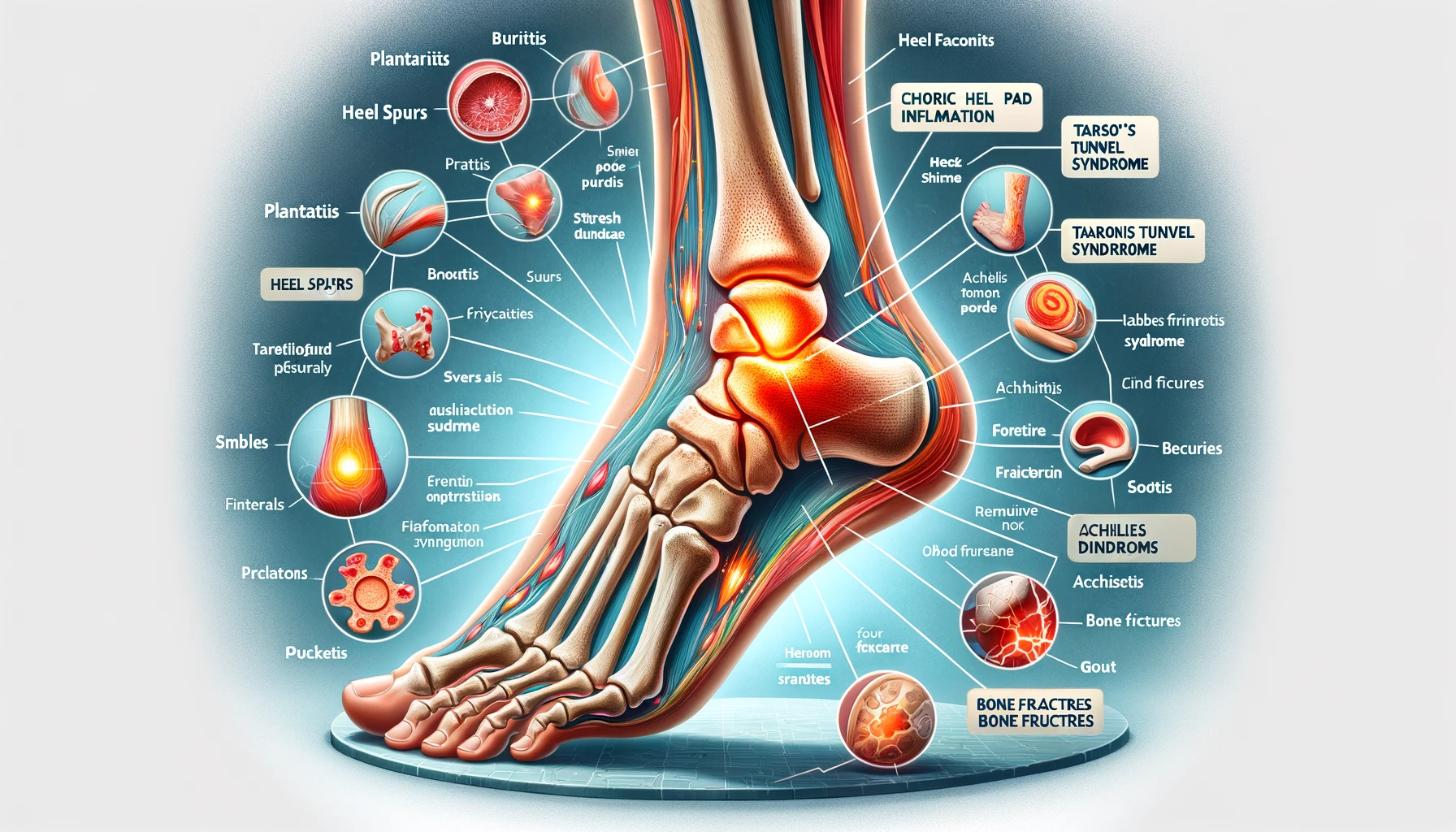 Heel and Foot Pain Causes, Symptoms, and Treatments